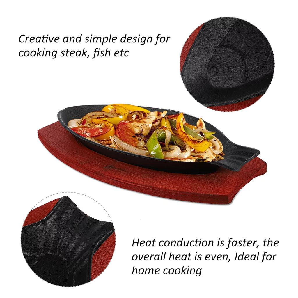 Fish Shaped Frying Pan D405778