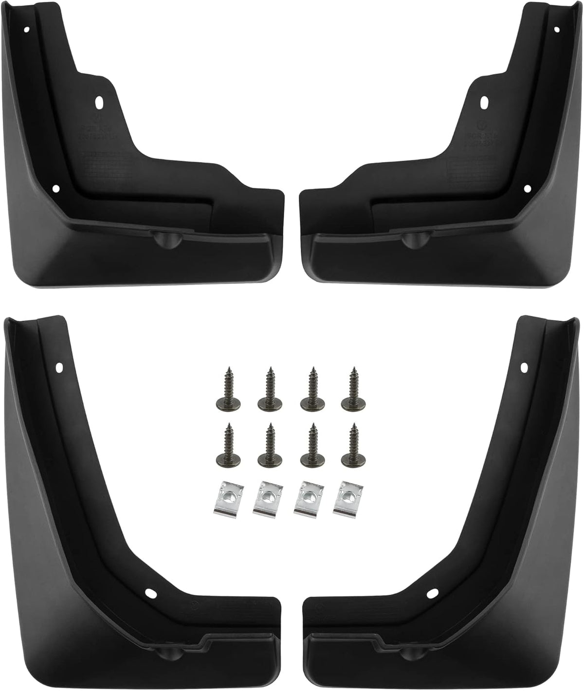 Set of 4 Front and Rear Side Mud Flaps Splash Guards D229122