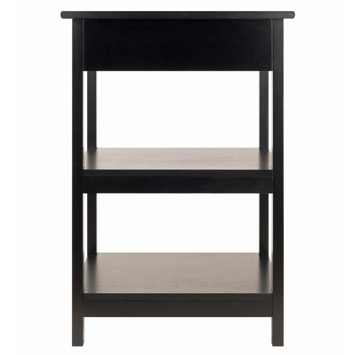 Black Finish Printer Stand E253274