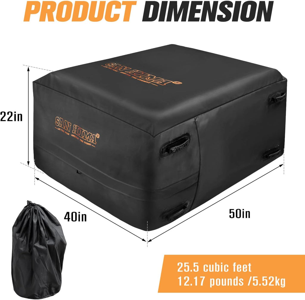 100% Waterproof Heavy Duty Truck Bed Storage Bag, 50 L x 40 W x 22 H D3771