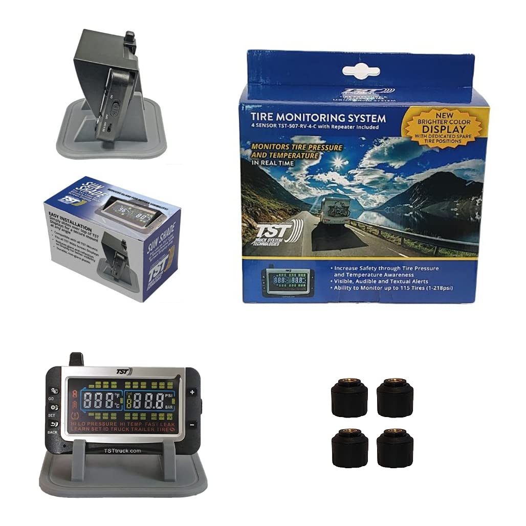 4 Cap Sensor TPMS Kit with Color Display Z518113
