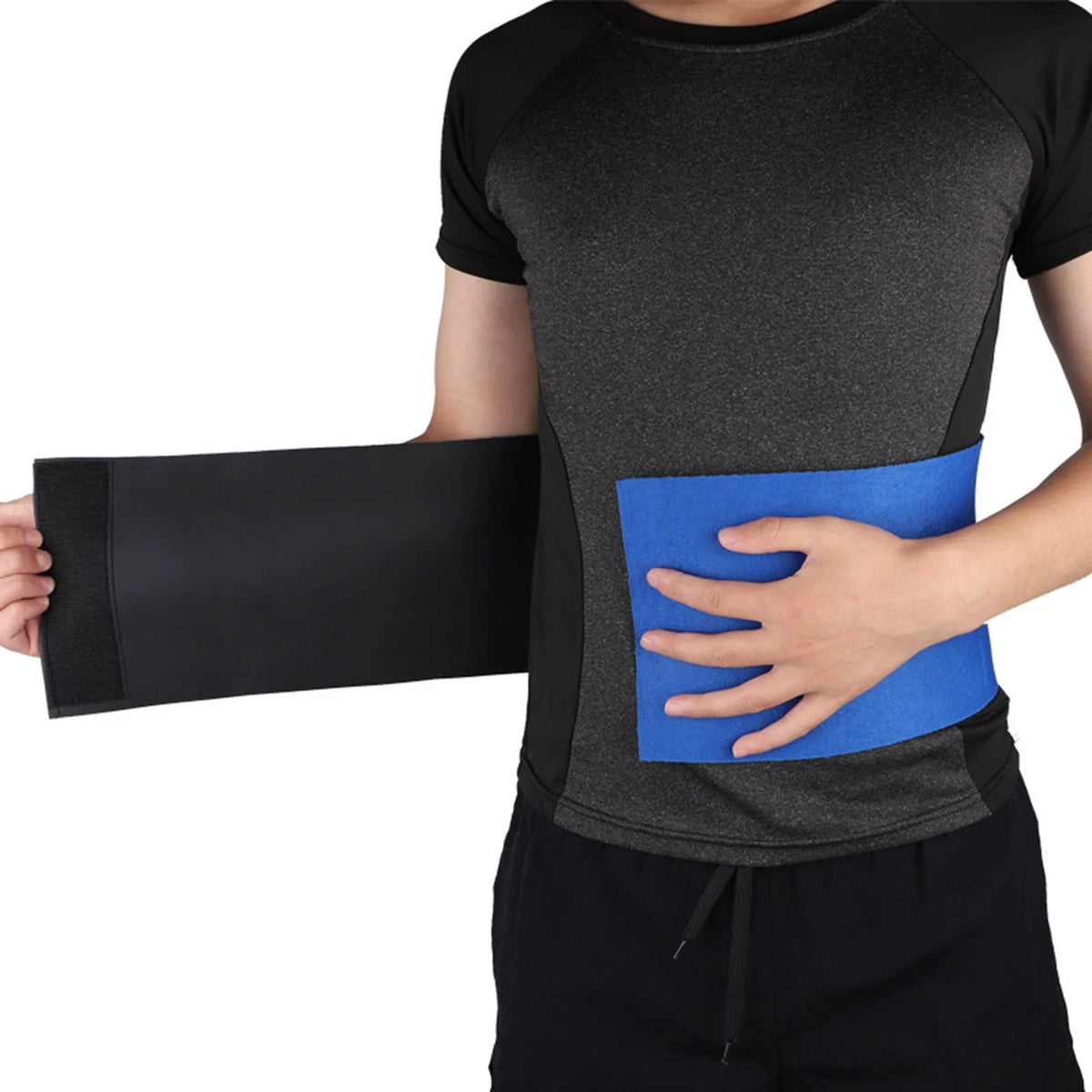 Blue Neoprene Waist Trimmer Belt C26186