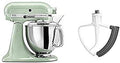 5-Qt. Stand Mixer with Pouring Shield - Pistachio and Flex Edge Beater for Tilt-Head Stand Mixers Bundle Y863