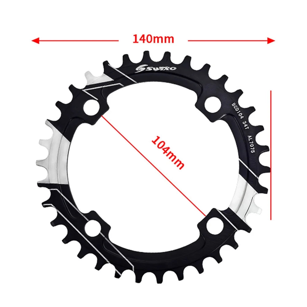 170mm 104 BCD Mountain Bike Crankset with Chainring and Bottom Bracket L818223