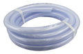 328 ft x 3/16 x 22 ID High Pressure Braided Clear Flexible PVC Tubing N902