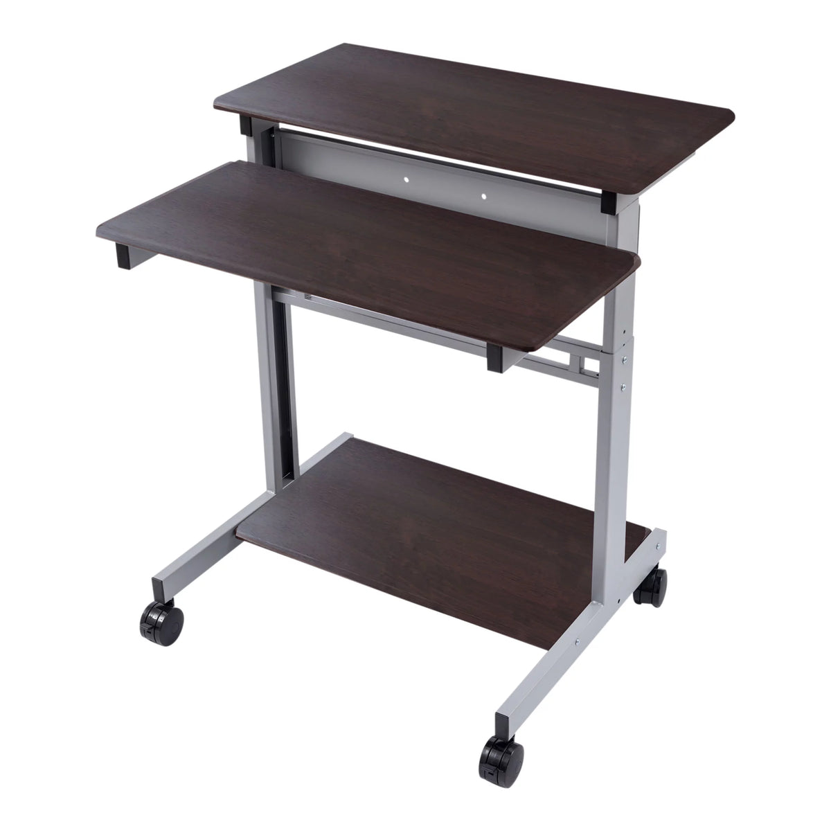 Adjustable Height Two Tier Standing Desk Workstation Y793501