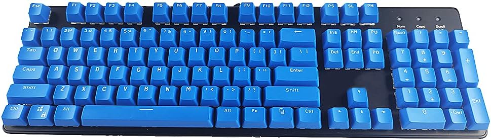 Full 104 PBT Keycaps Set OEM Profile with Keycap Puller (Purple) N10167