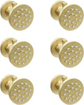 6 Pcs Oil Rubbed Bronze Solid Brass Shower Body Spray Nozzle L315