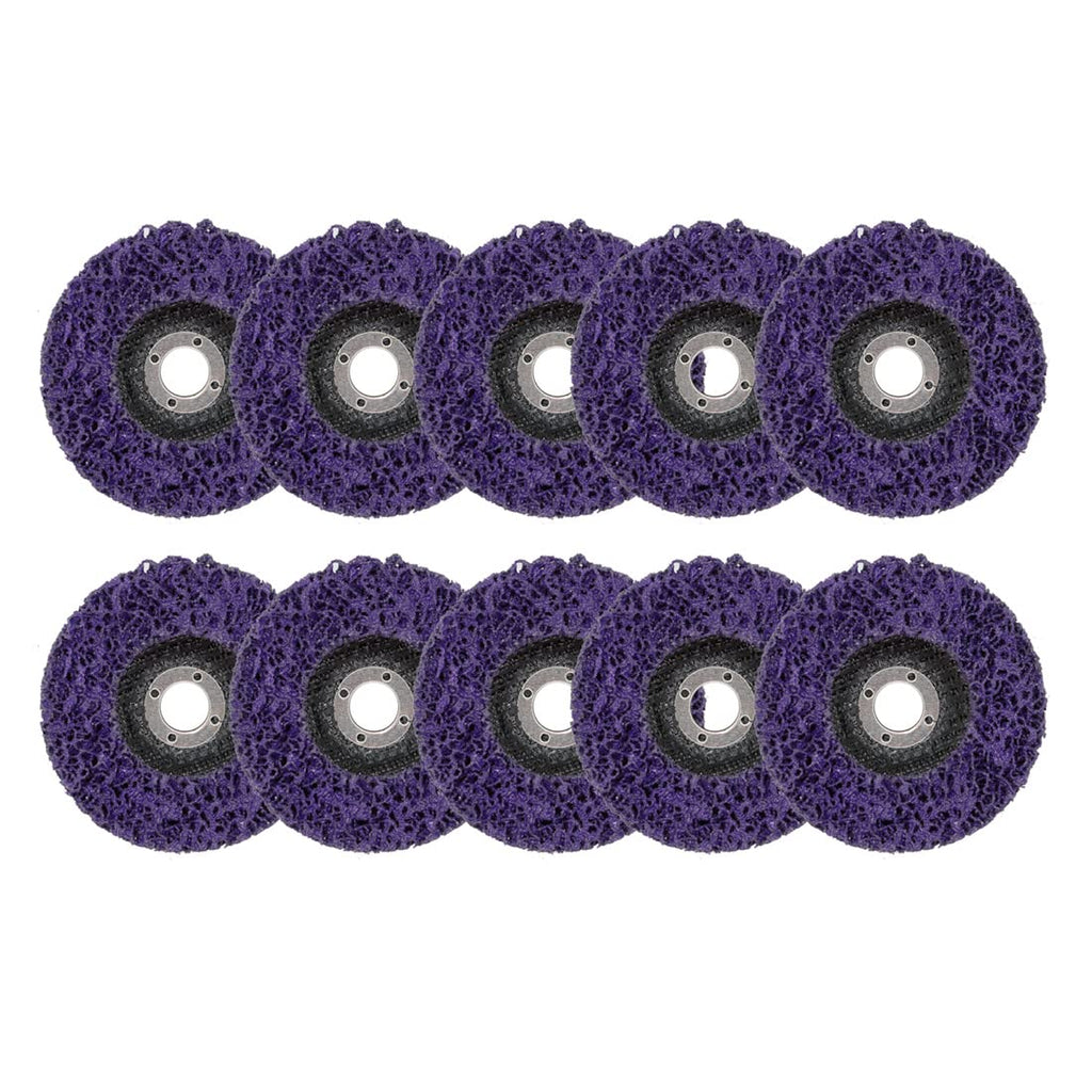 10 PCS 4" x 5/8" Strip Discs Strip Wheel P299