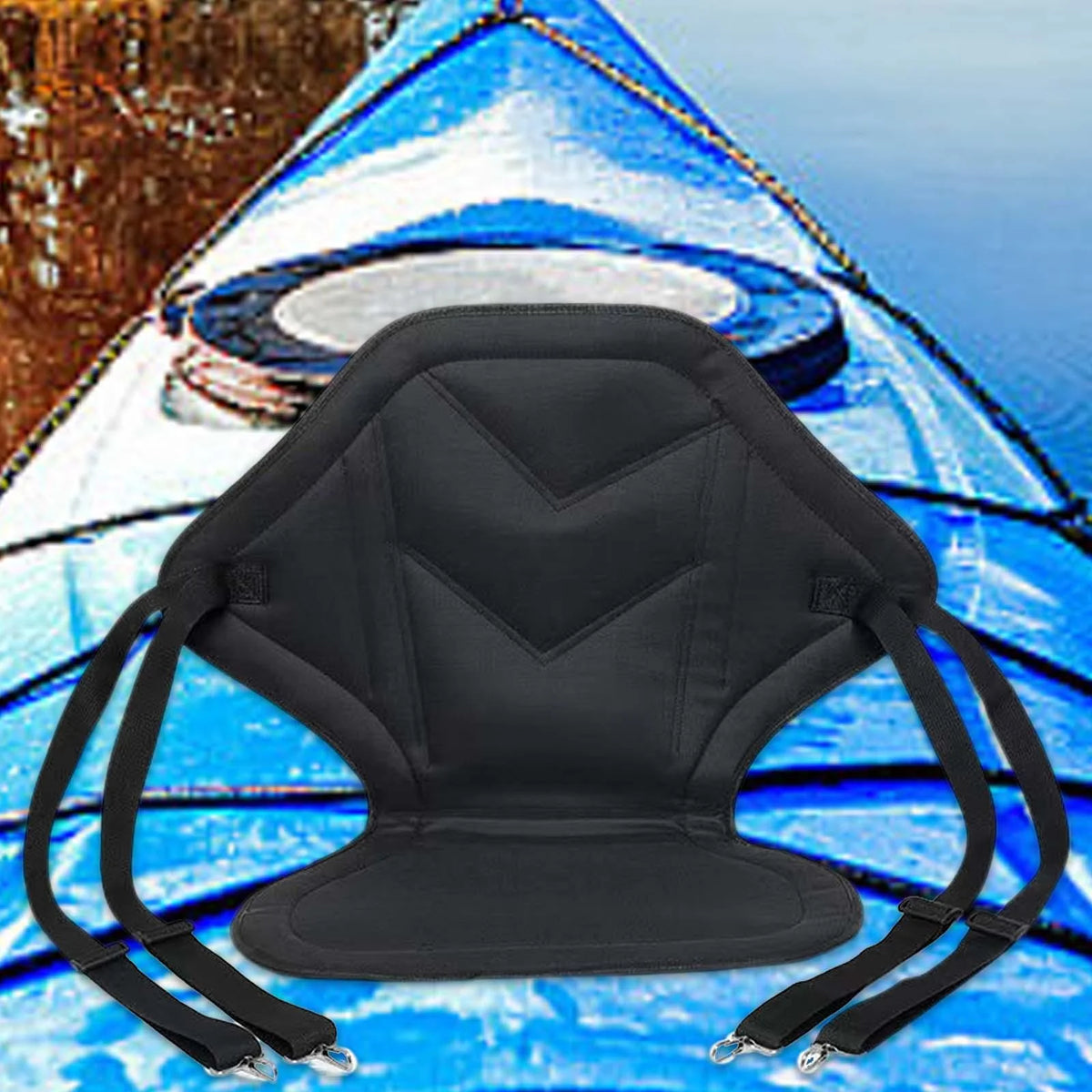 Padded Canoe Seat with Back Support for Kayak W4703
