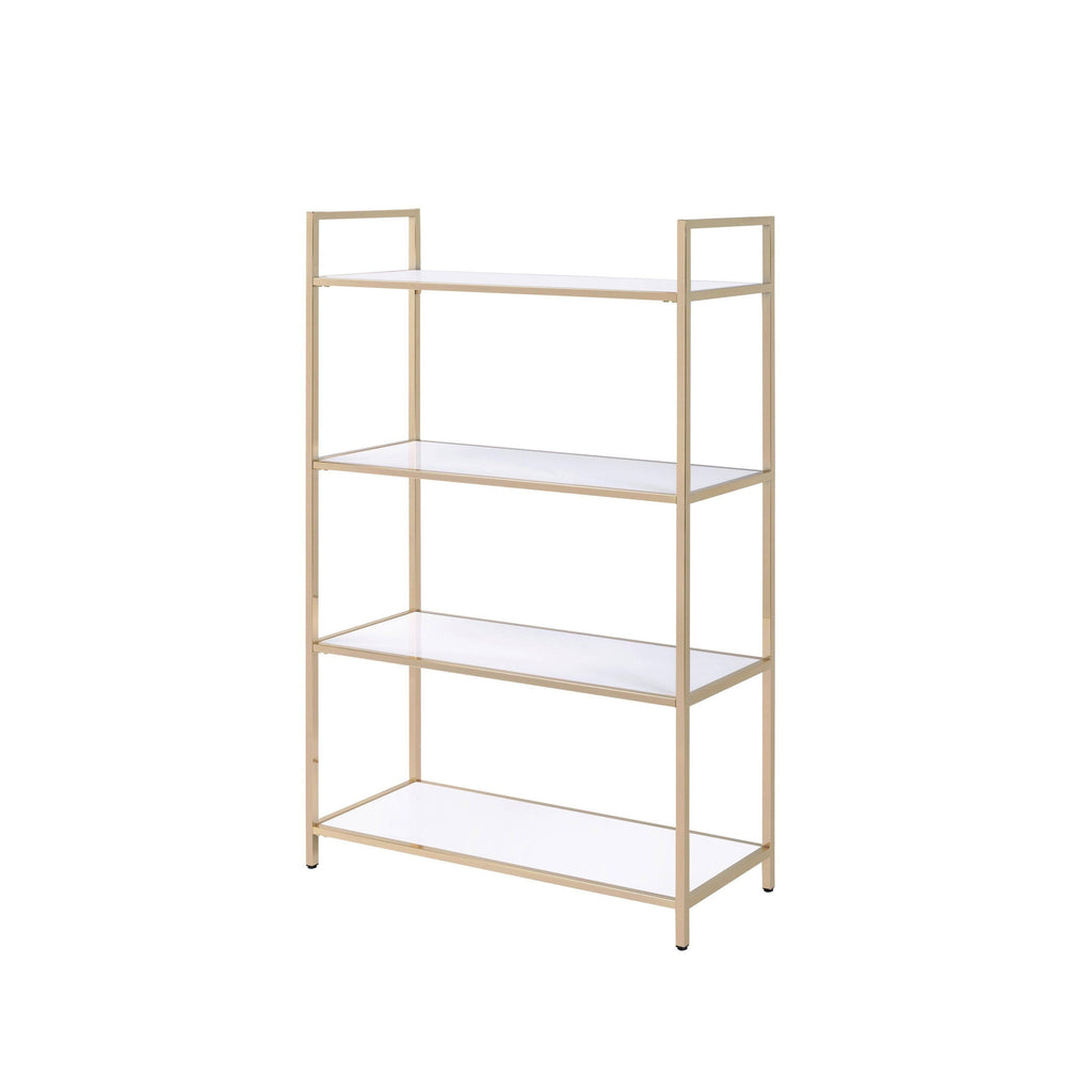 White High Gloss Bookshelf W53926