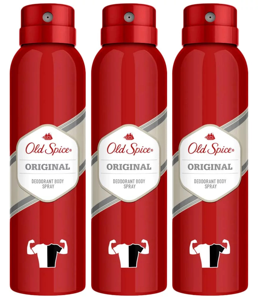 Original Scent Deodorant Body Spray, 5.1 oz (Pack Of 3) S682197