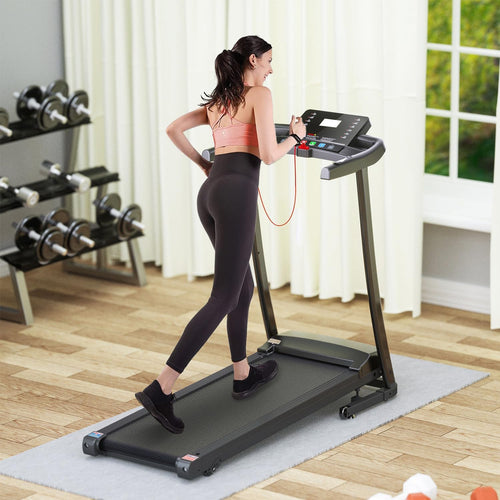 2.5 HP Folding Treadmill with 3-Speed Incline Adjustment S182454