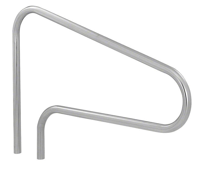 Deck Mounted Stair Rail, 304 SS J193888