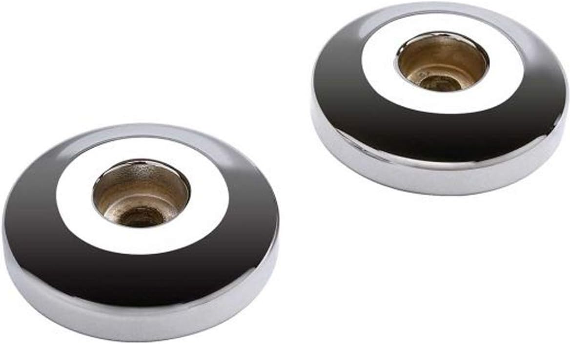 Chrome Handlebar End Caps D455623