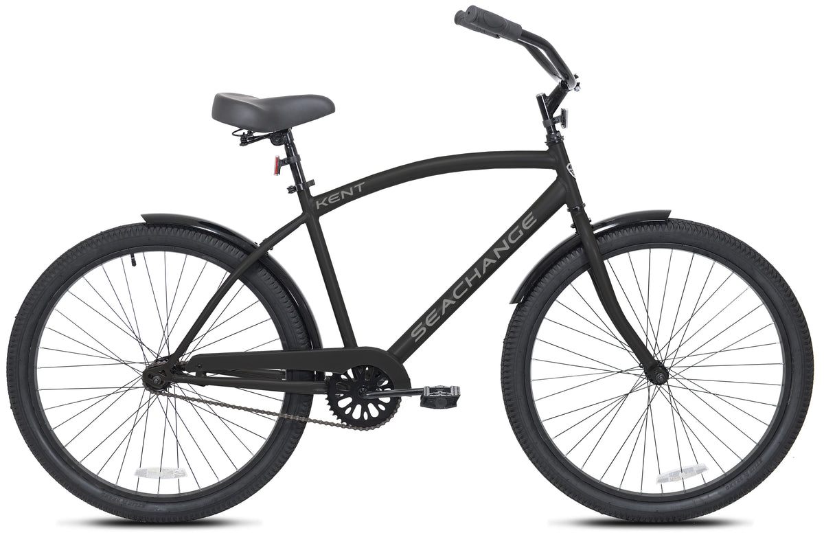 26-inch Men's Black Beach Cruiser Bike R6871