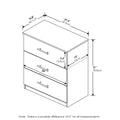 3-Drawer Dresser with Handle C220