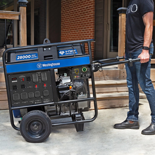 28000 Peak Watt Portable Generator with CO Sensor B5364