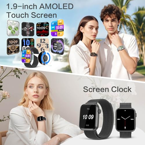 Smart Watch with Blood Pressure Heart Rate Sleep Monitor IP68 Waterproof Fitness Tracker B260