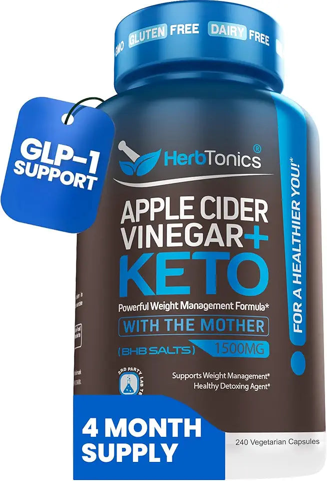 Apple Cider Vinegar Keto BHB Capsules Z7430