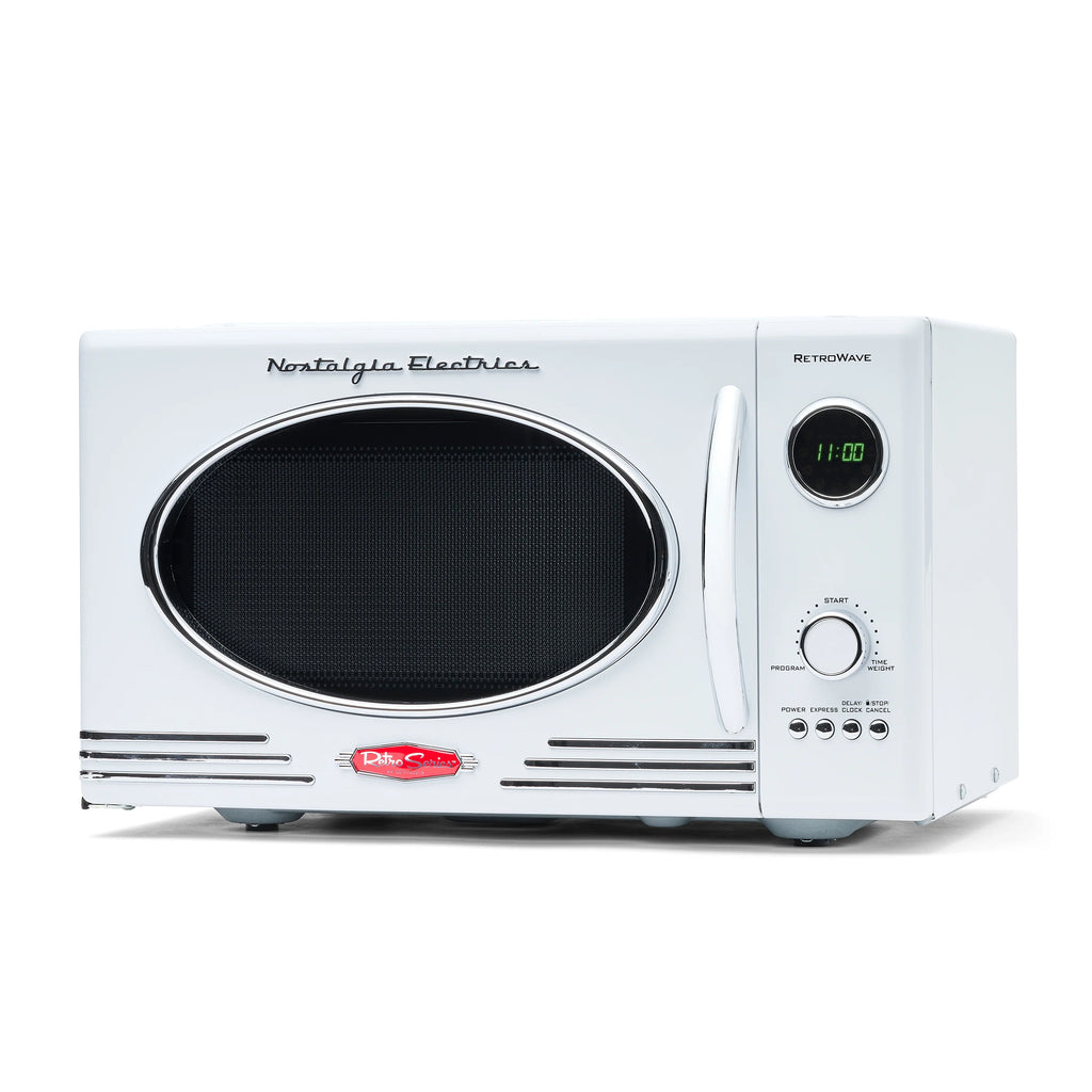 0.9 Cubic Foot 800-Watt Countertop Microwave Oven White W2617