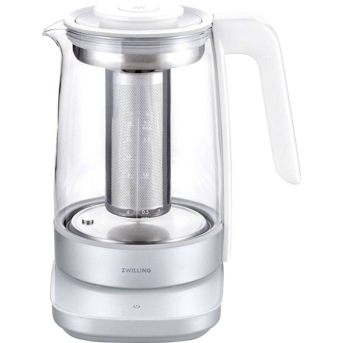 Silver Glass Kettle Z49703