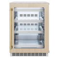 24 Can Beverage Fridge with Glass Door F412
