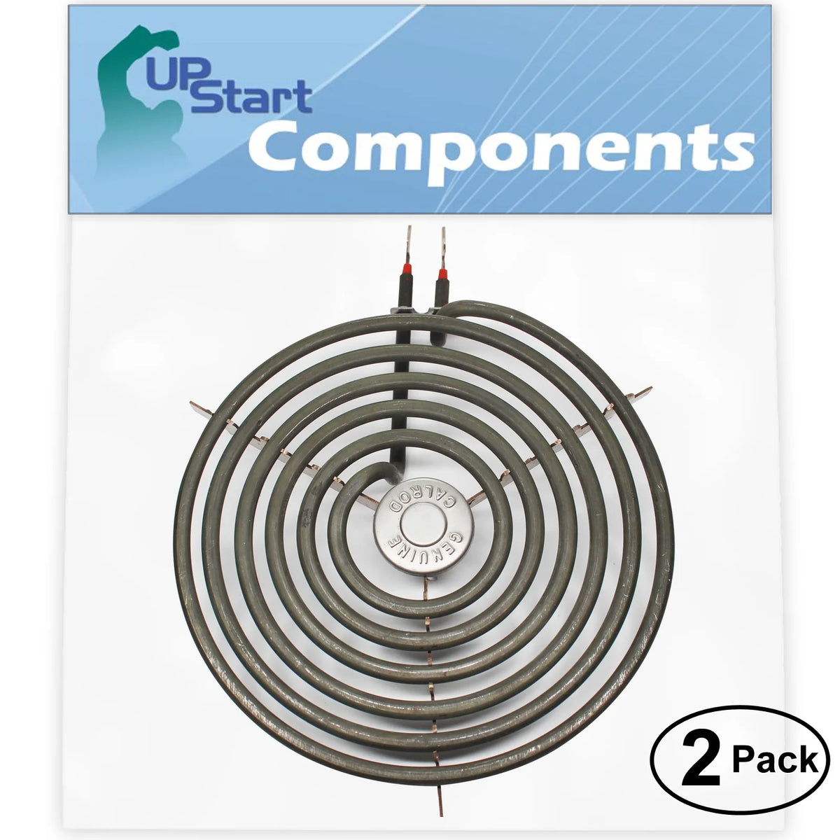 2-Pack Replacement 8 inch 6 Turns Surface Burner Element O4740