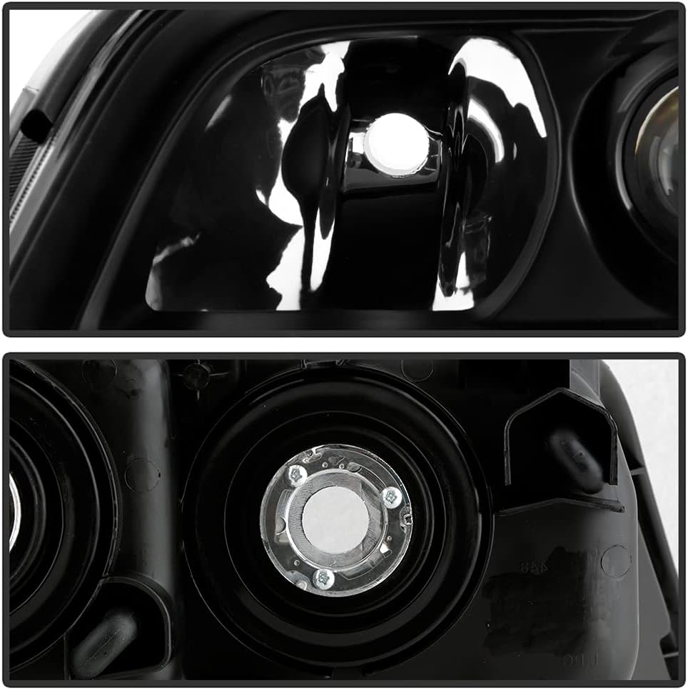 Black Headlights Headlamps A2009