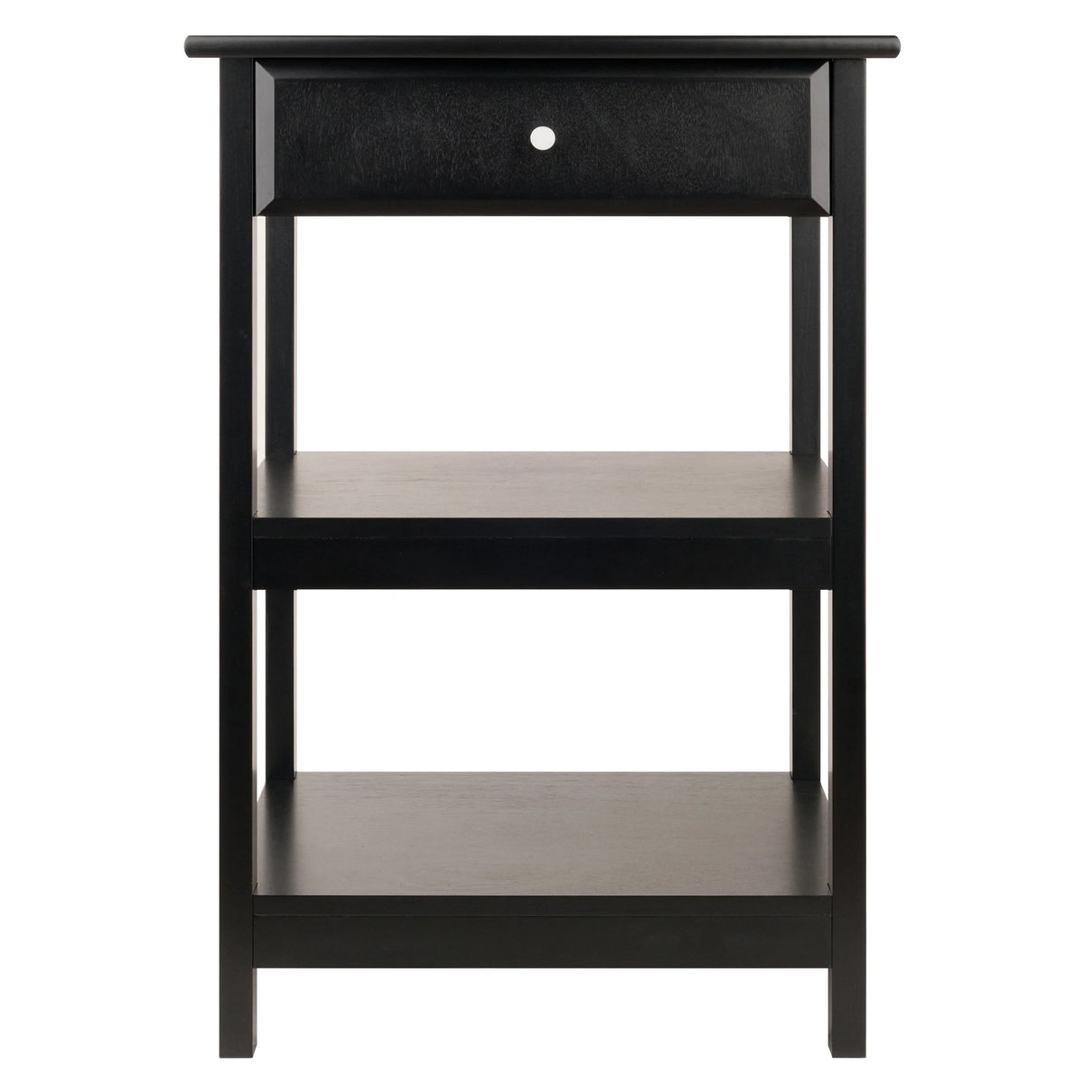 Black Finish Printer Stand E253274