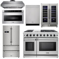 48 in. Natural Gas Range 6 Piece Appliance Set U925