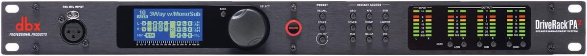 PA Management Processor with Display D358589