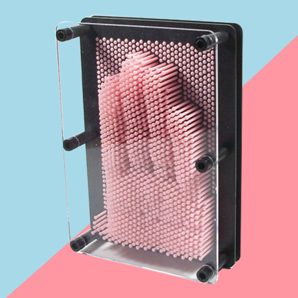 Pink 3-Dimensional Pin Art Board Toy D26731