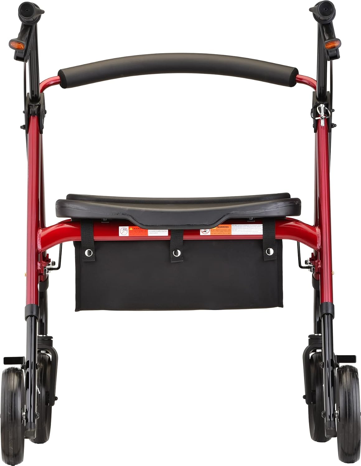 Red Heavy Duty Extra-Wide Rollator F296