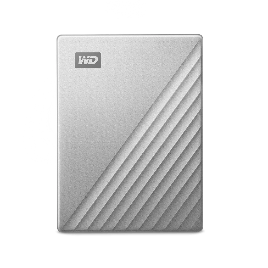 5TB Portable External Hard Drive Silver H165