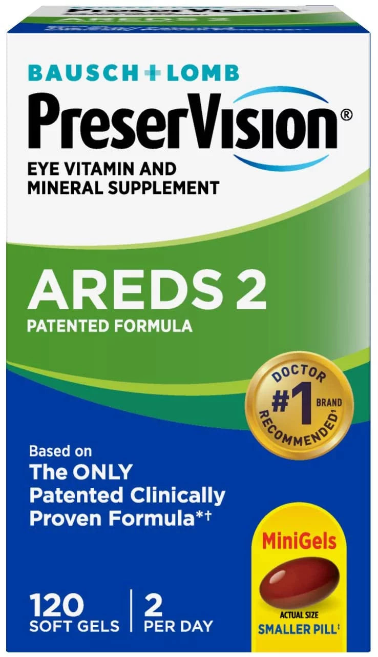 120 Count Soft Gels Vitamin & Mineral Supplement E76466