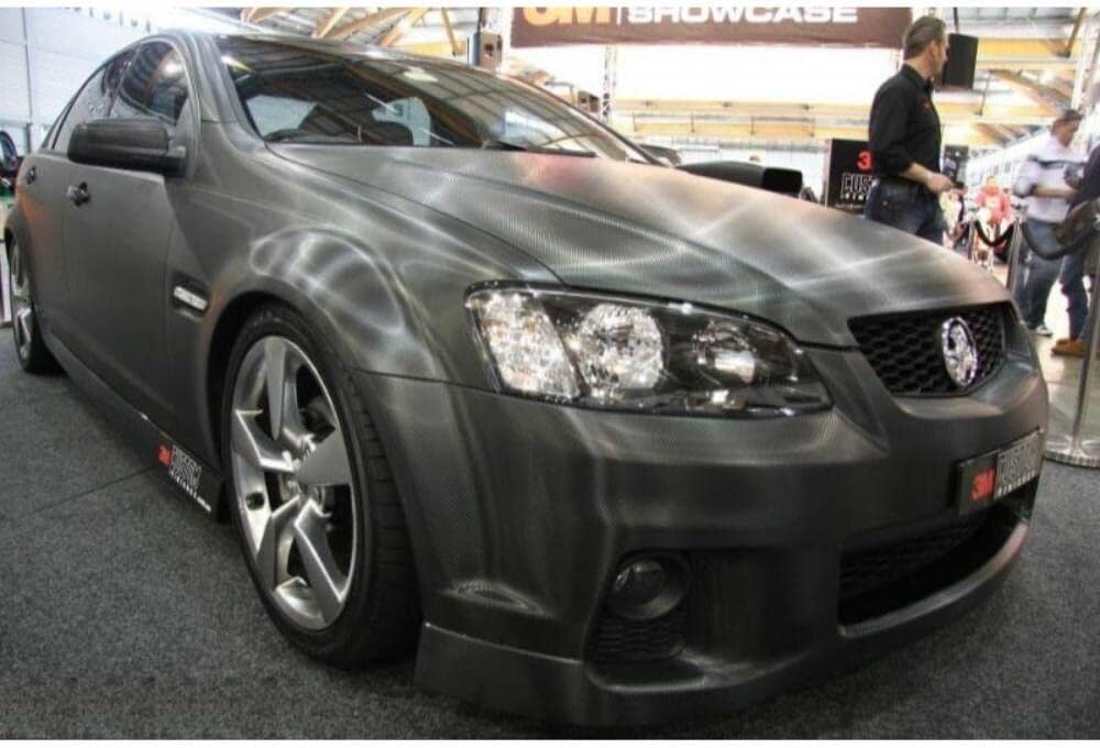 Anthracite Carbon Fiber Vinyl Wrap V15395