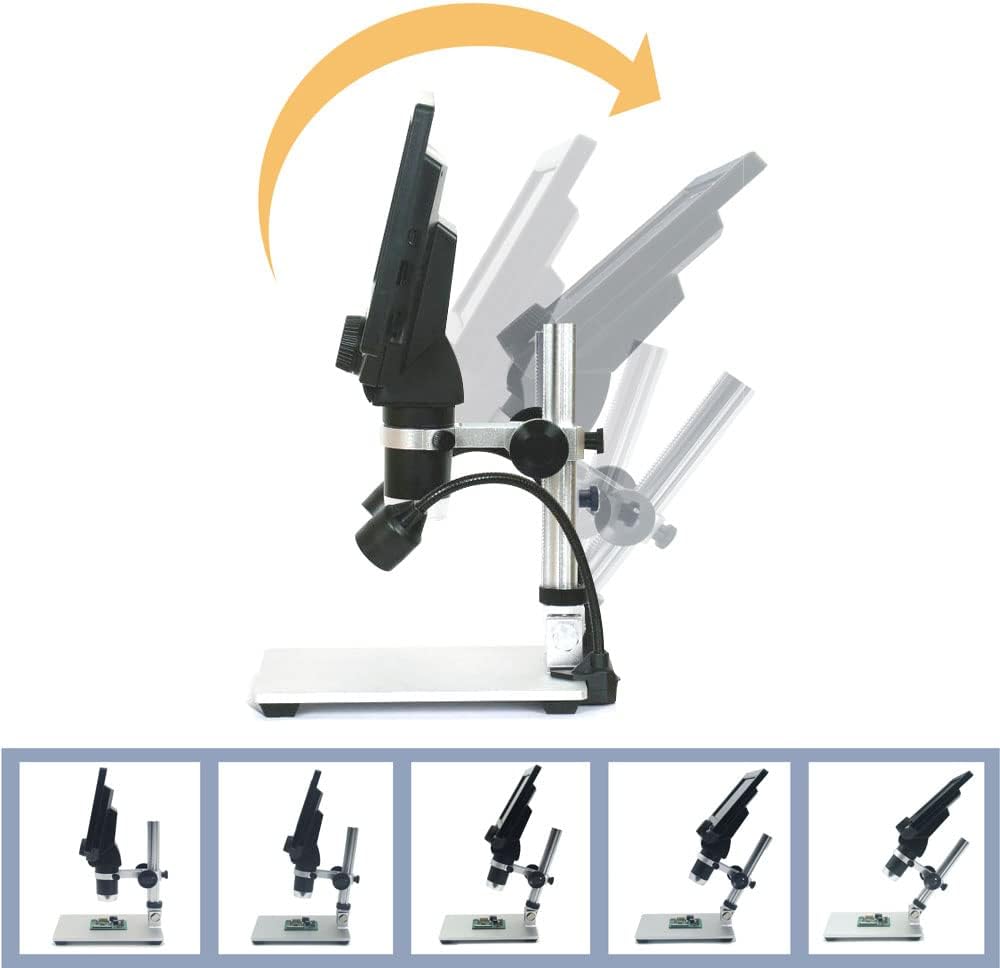 7 Inch LCD Digital Microscope with Aluminum Alloy Stand X691525