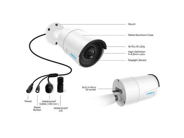 8CH 5MP PoE Security Camera System K16131