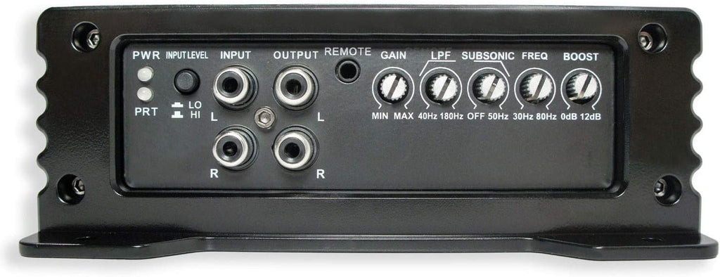 Sealed Single 12 Car Stereo Sub Box Enclosure & Amp N1564