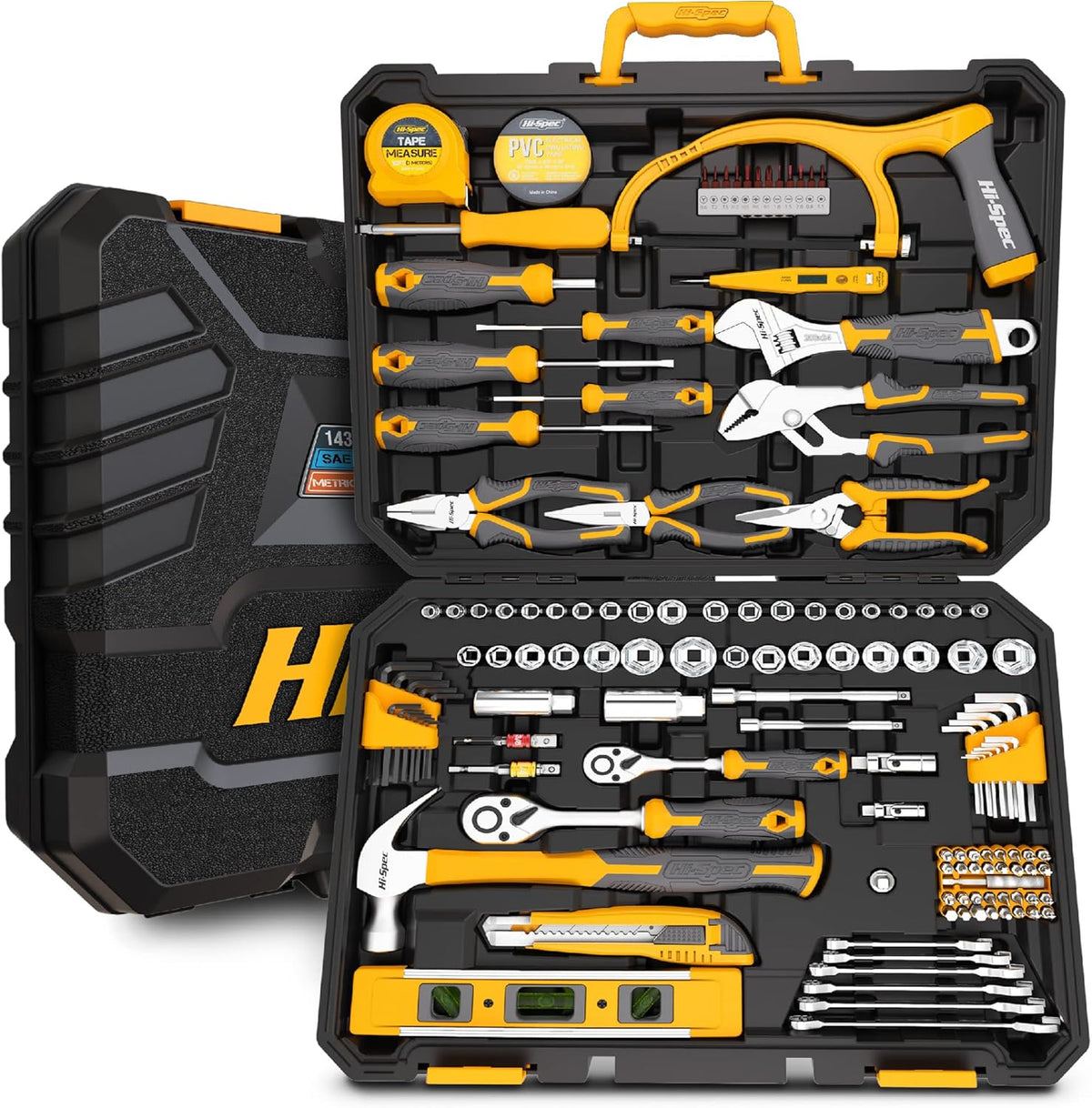 143 Piece Home & Garage Tool Kit Set H62139