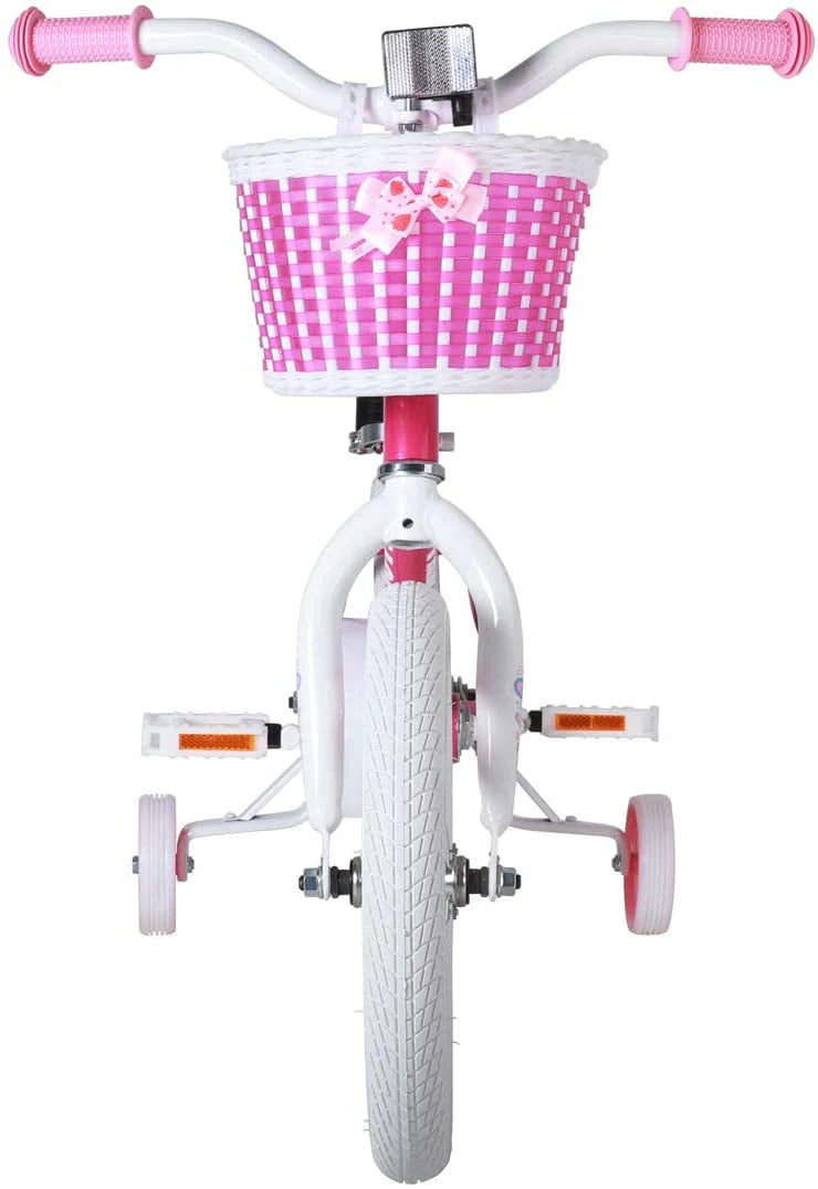 16 Inch Kids Bike with Training Wheels, Blue X61587