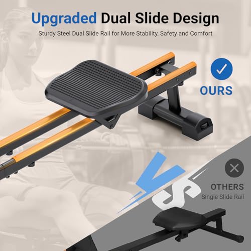 Magnetic Rowing Machine 350 LBS 16 Levels A308