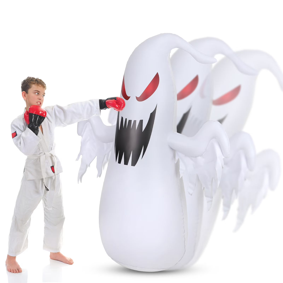 Inflatable Halloween Ghost Punching Bag H4609