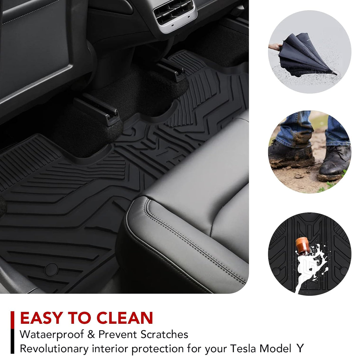 TPE Full Set Floor Mat Cargo Liner A611