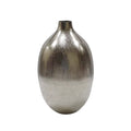 13.75" Silver Contemporary Decorative Vase N90238