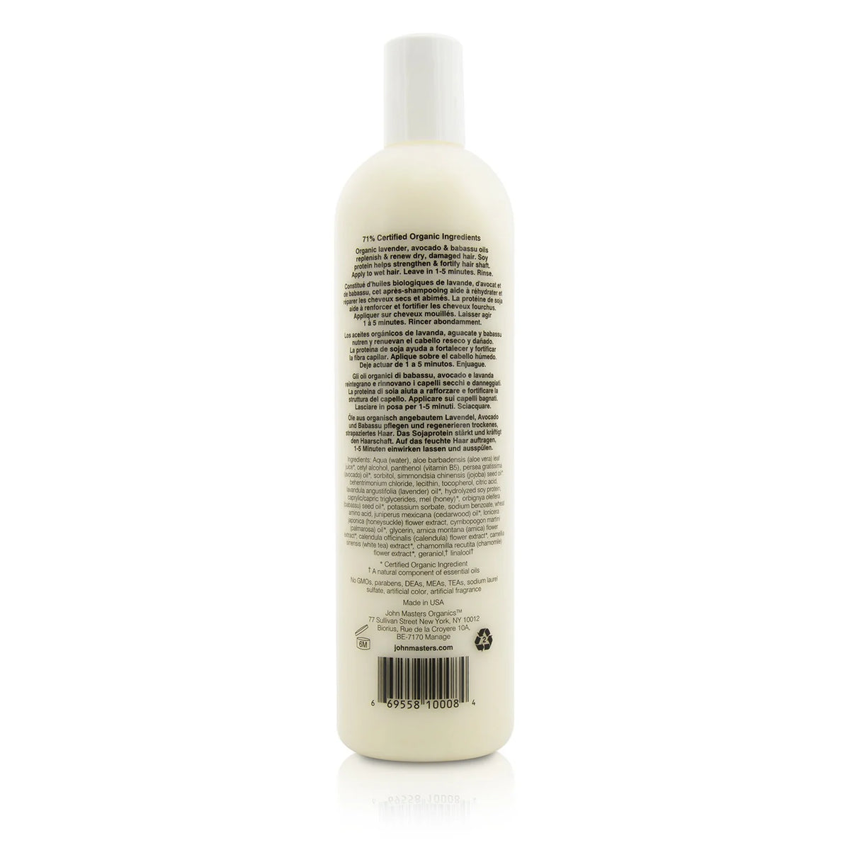 Lavender & Avocado Intensive Conditioner 473ml H857226