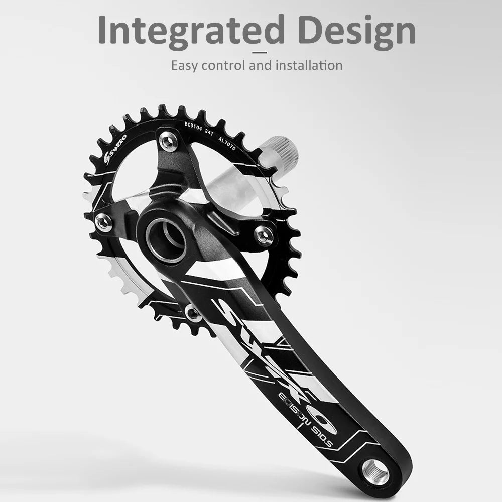 170mm 104 BCD Mountain Bike Crankset with Chainring and Bottom Bracket L818223