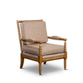 Spindle Chair, Weathered Oak, Mocha Q85614