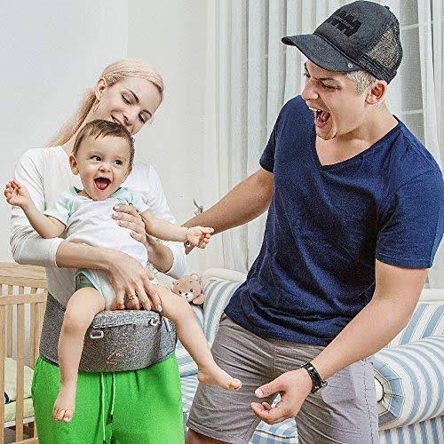 Ergonomic Baby Carrier with Hip Seat D634680